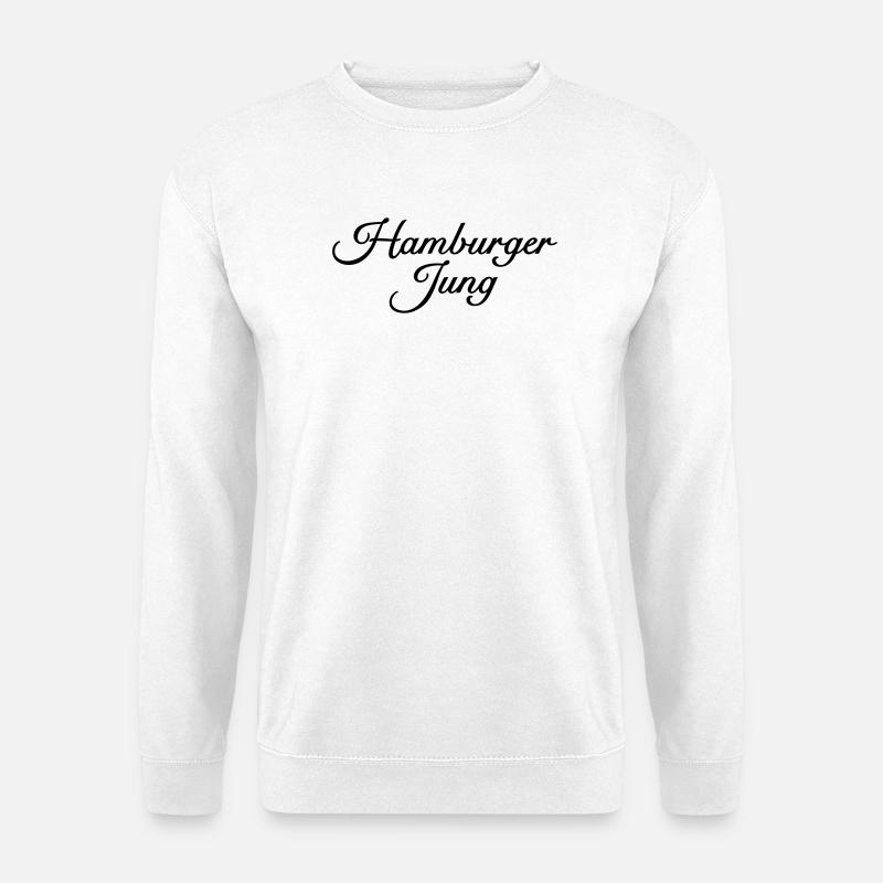 Hamburger Jung Klassisch - Unisex Pullover - Weiß