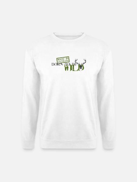 Made in Sauerland - Wild 2 - Unisex Pullover - Weiß