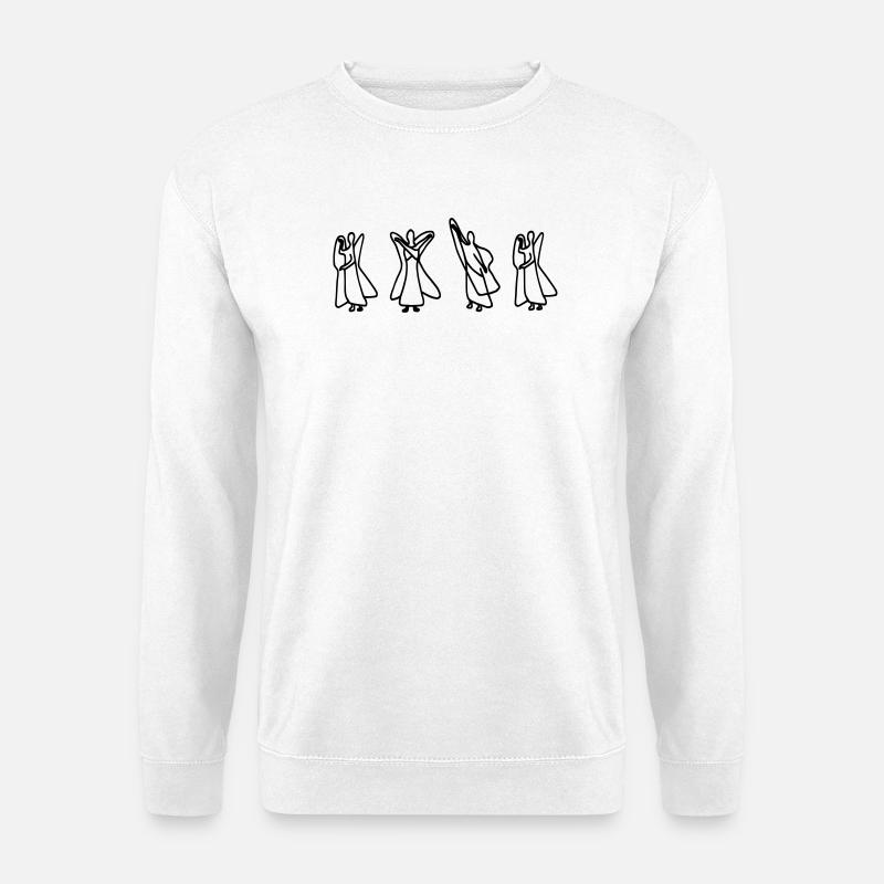 Waldorf Buchstaben "NEIN" - Unisex Pullover - Weiß