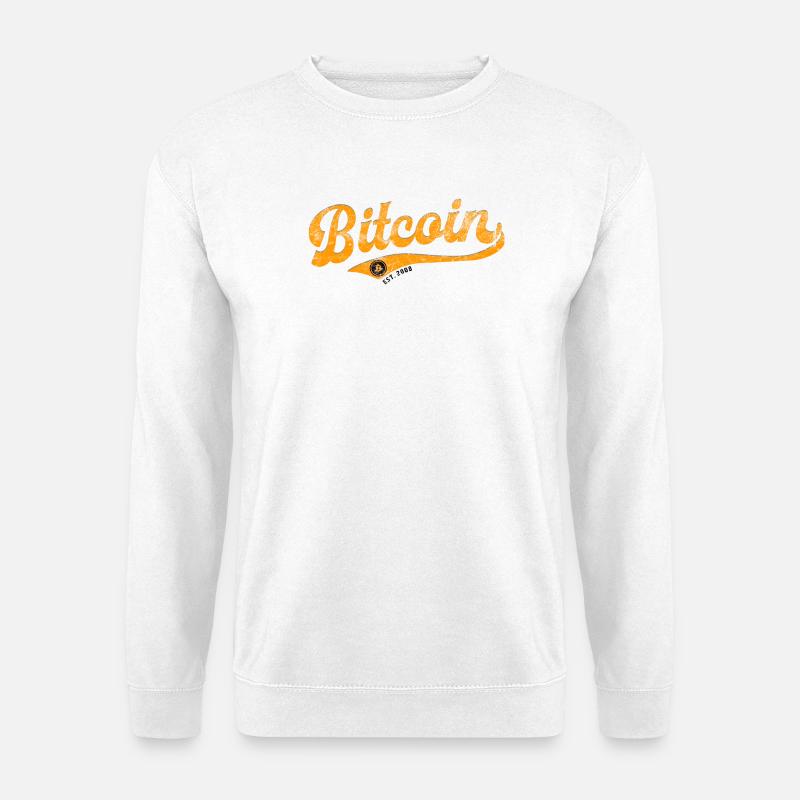 Bitcoin - die Zukunft hat begonnen - Est. 2008 - Unisex Pullover - Weiß