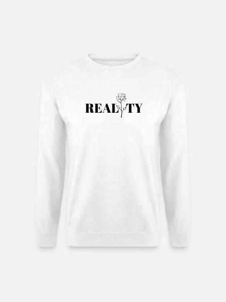 Cool design, reality. - Unisex Sweatshirt - white