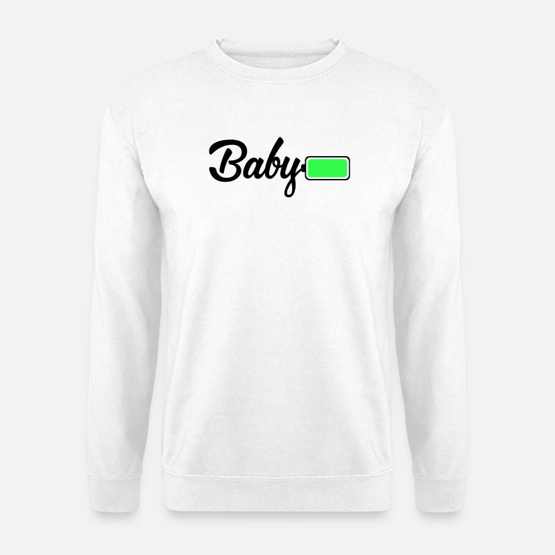 Neon Lime Abstraktes Block-T-Shirt - Unisex Pullover - Weiß