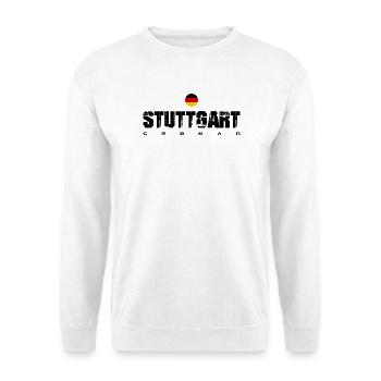 German Flag Circle Emblem - Unisex Sweatshirt - white - Front