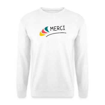 GELIEBTE. VIELEN DANK. DANKE HERRIN - Unisex Pullover - Weiß - Vorne
