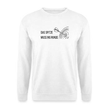 Darts - Unisex Pullover - Weiß - Vorne