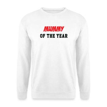 Mom of the Year - Mother's Day - Unisex Sweatshirt - white - Front