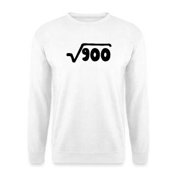 Anniversaire 30 ans - ou anniversaire - Sweat-shirt Unisexe - blanc - Devant
