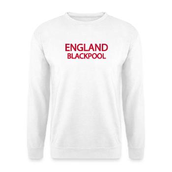 England Blackpool Nautical Scene - Unisex Sweatshirt - white - Front