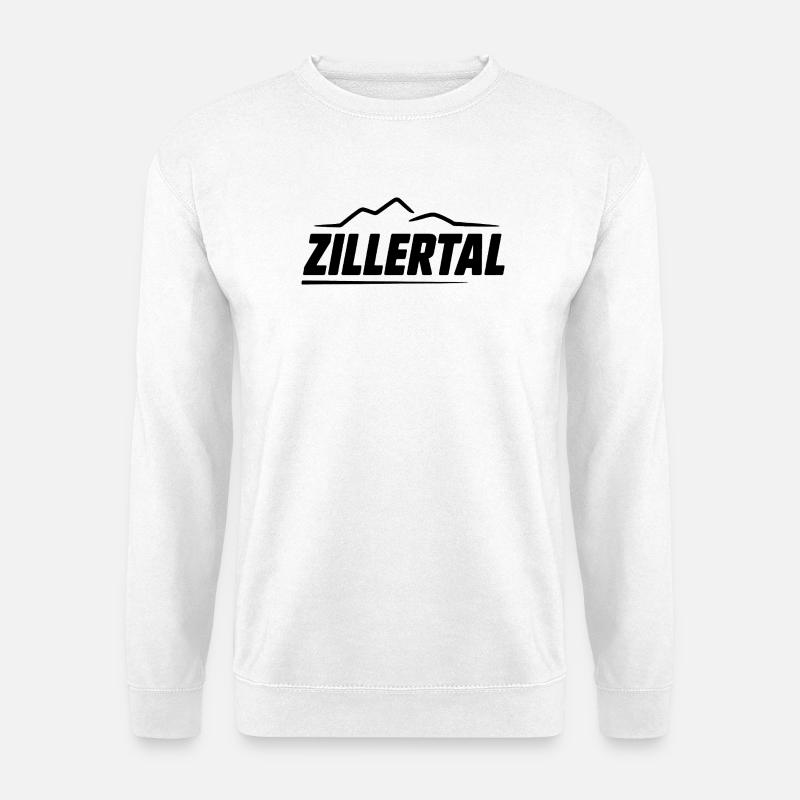 Zillertal - Souvenir Design - Unisex Pullover - Weiß