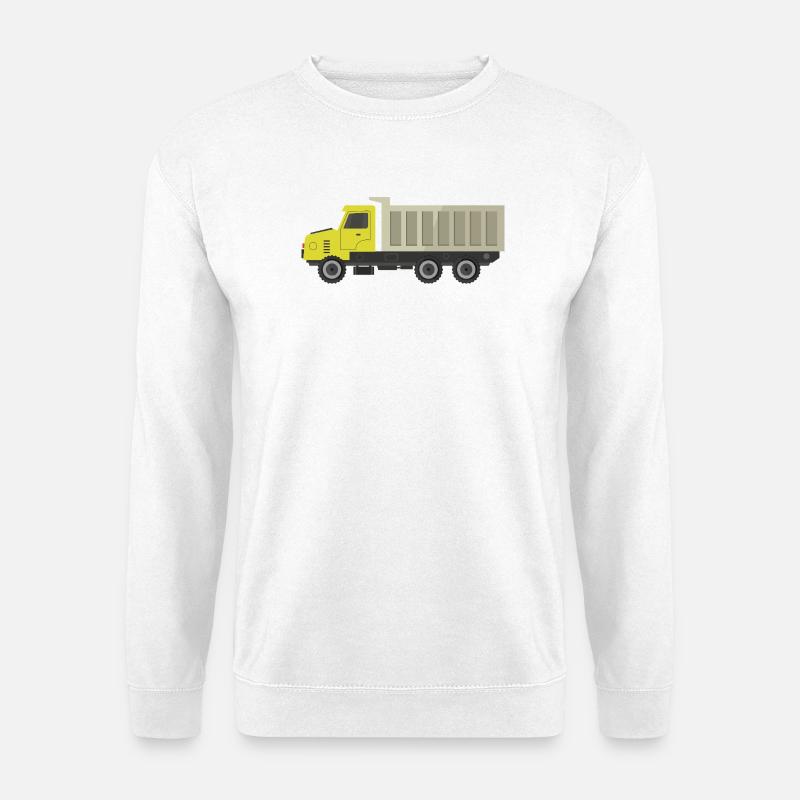 Lkw - Unisex Pullover - Weiß