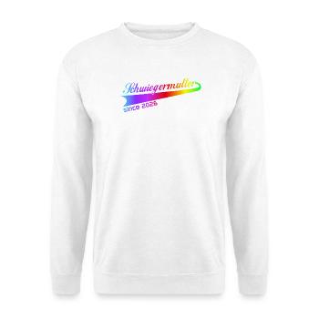 schwiegermutter 2026, beste schwiegermutti ever - Unisex Pullover - Weiß - Vorne