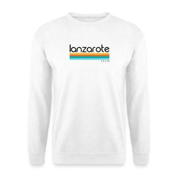 Lanzarote - Spain - Spanien - Espana - Kanaren - Unisex Pullover - Weiß - Vorne