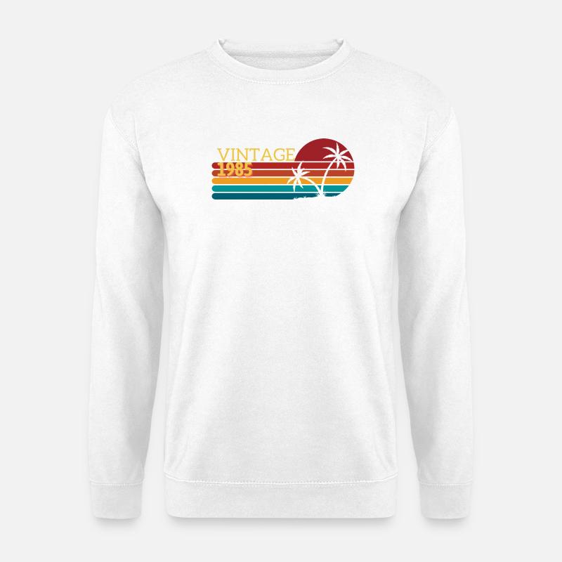 Jahrgang 1985 - Unisex Pullover - Weiß