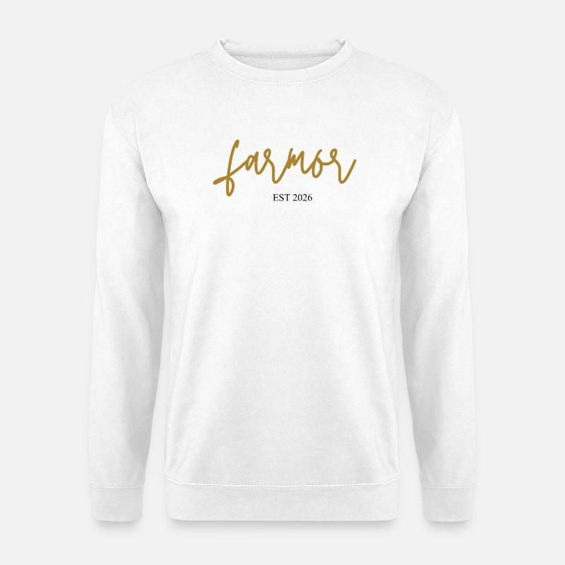 Farmor Est 2026 - Unisex Sweatshirt - white