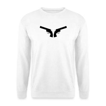 waffen - Unisex Pullover - Weiß - Vorne