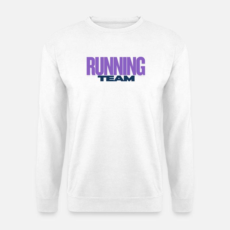 Équipe de course - Sweat-shirt Unisexe - blanc