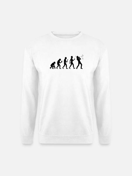 Instrument Harmonica Evolution Harmonica - Unisex Sweatshirt - white