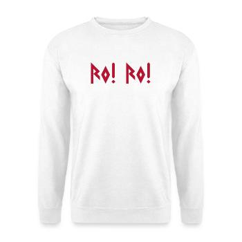 Ruhe! Ruhe! – Norwegischer Wikinger - Unisex Pullover - Weiß - Vorne