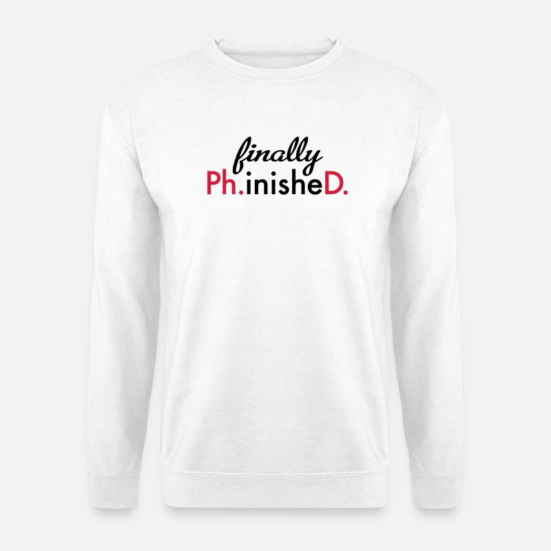 doctorate - Unisex Sweatshirt - white