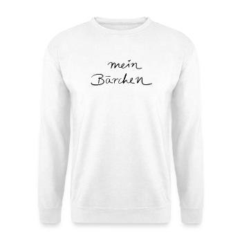 mein Bärchen - Unisex Pullover - Weiß - Vorne
