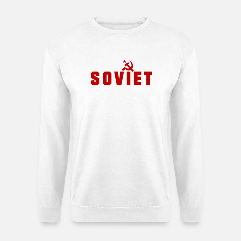 Soviet - Russia - Unisex Sweatshirt - white