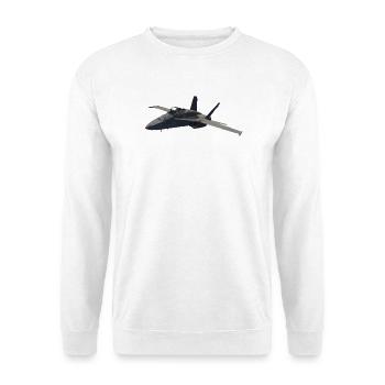 F-18 - Unisex Pullover - Weiß - Vorne