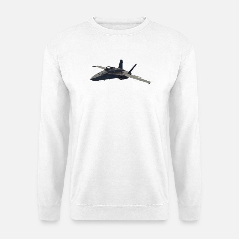 F-18 - Unisex Pullover - Weiß