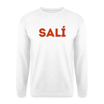 Salí company logo - Unisex Sweatshirt - white - Front