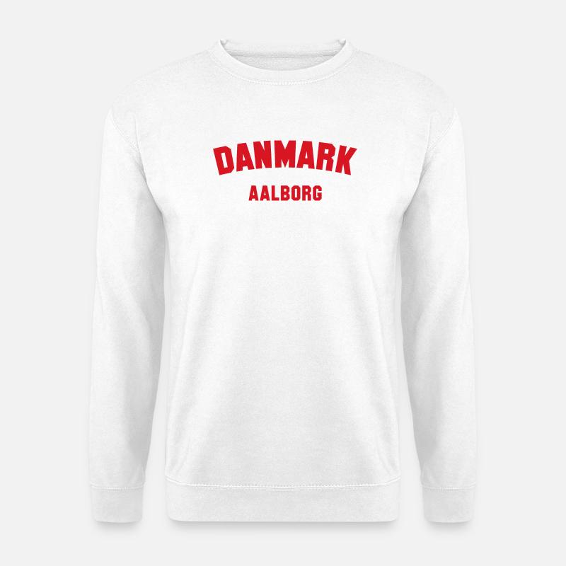 AALBORG Denmark Dänemark - Unisex Pullover - Weiß