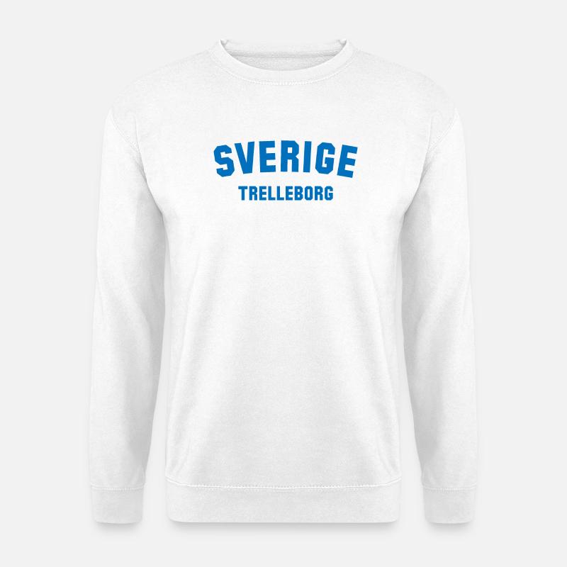 TRELLEBORG Suède Schweden - Sweat-shirt Unisexe - blanc