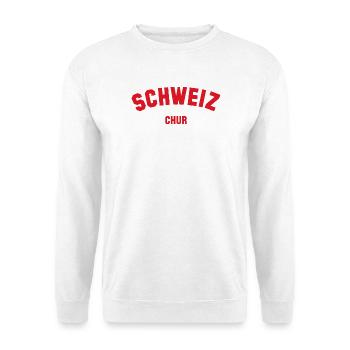 CHUR Switzerland Schweiz - Unisex Sweatshirt - white - Front
