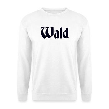 Wald - Unisex Pullover - Weiß - Vorne