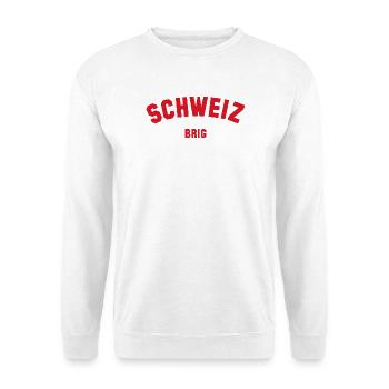 BRIG Suisse Suisse - Sweat-shirt Unisexe - blanc - Devant