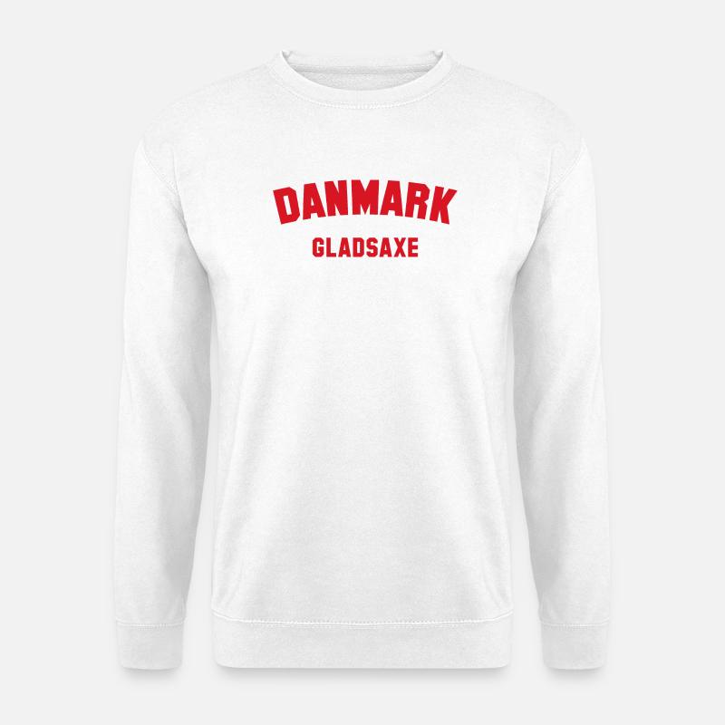 GLADSAXE Danmark Dänemark - Unisex Pullover - Weiß
