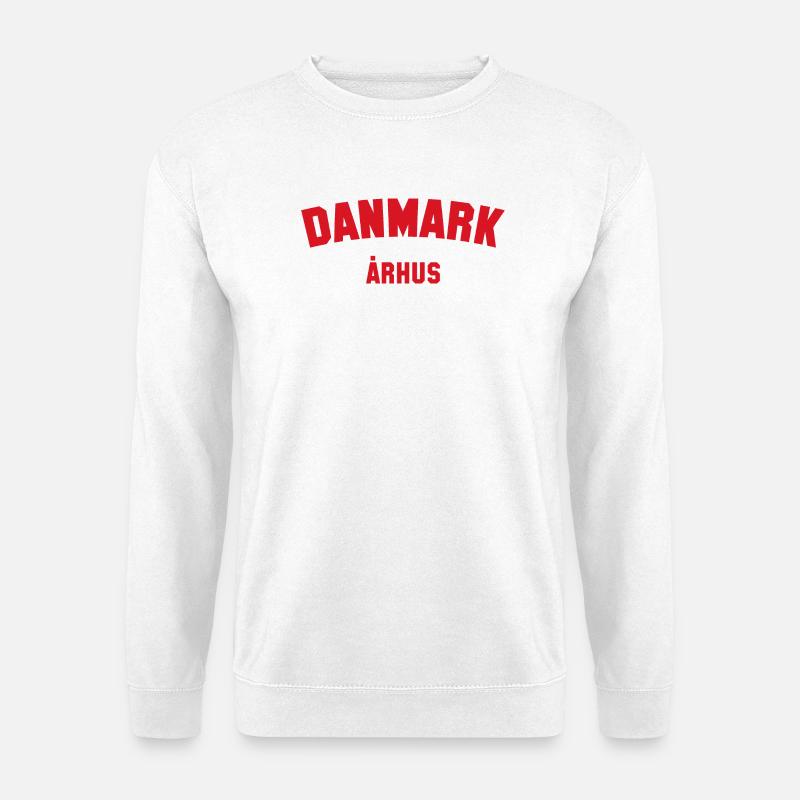 ARHUS Danmark, Denmark - Unisex Sweatshirt - white