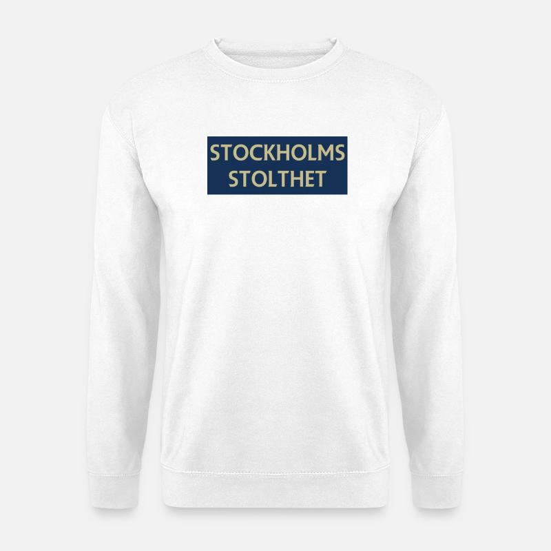 Stockholmer Stolz - Unisex Pullover - Weiß