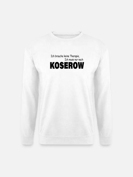 Therapy KOSEROW - Unisex Sweatshirt - white