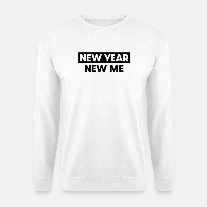 Neujahr Neues Ich - Unisex Pullover - Weiß