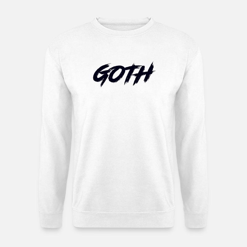 Goth - Unisex Pullover - Weiß