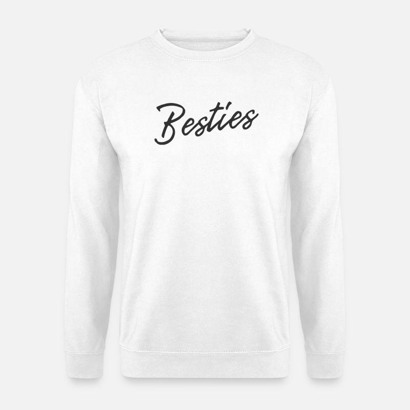 Besties forever - Unisex Sweatshirt - white