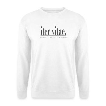 Journey of Life - Unisex Pullover - Weiß - Vorne