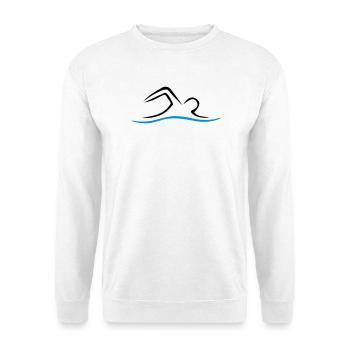 NAGE - Sweat-shirt Unisexe - blanc - Devant