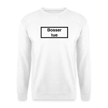 Work kills :) - Unisex Sweatshirt - white - Front