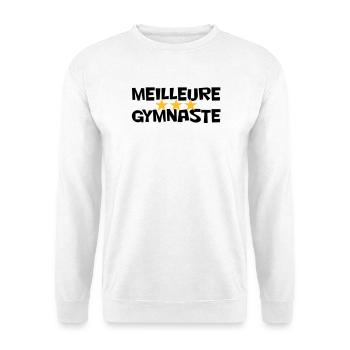 Beste Turnerin - Unisex Pullover - Weiß - Vorne