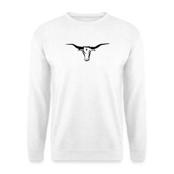texas longhorn - Unisex Sweatshirt - white - Front