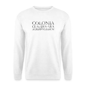 COLONIA CLAUDIA ARA AGRPPINENSIUM Köln (Vintage) - Unisex Pullover - Weiß - Vorne