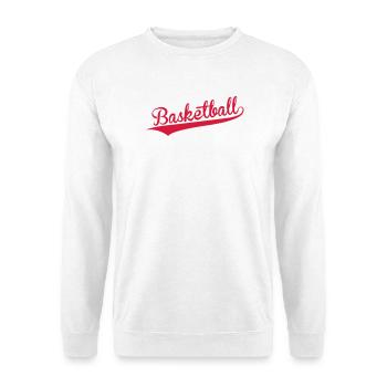 Basketball - Basket Ball - Game - Sport - Player - Unisex Sweatshirt - white - Front