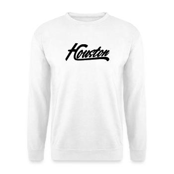 houston shirt - Unisex Pullover - Weiß - Vorne