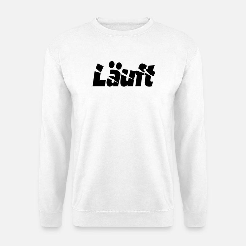 laeuft - Unisex Pullover - Weiß