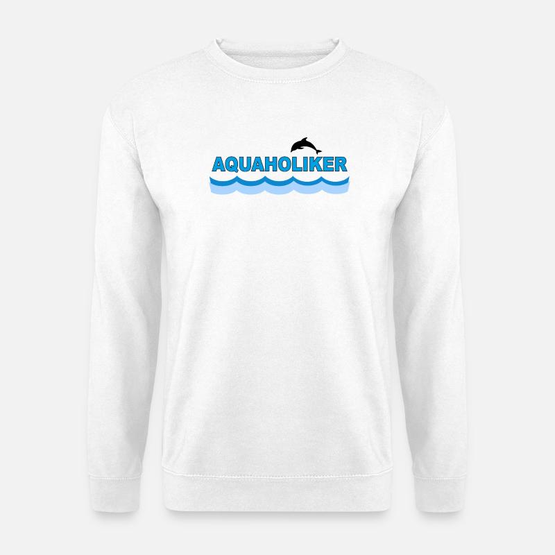 AQUAHOLIKER - Unisex Pullover - Weiß